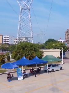 Tenda Bazar Outdoor Tenda Lipat Tenda Jualan 600D Tenda Gazebo Tenda Jualan Pameran Dagang