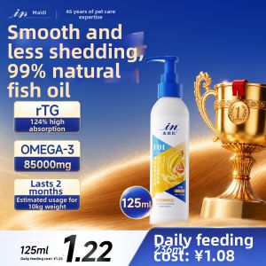 in plus | Hair Loss Prevention Salmon Oil for Cats