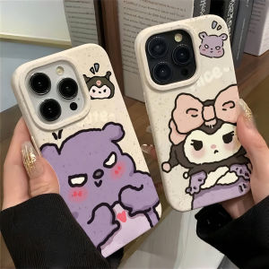Creative Anti-Fall Silicone Phone Case for Realme True Me GT6 GT5PRO V60S Cartoon GTneo6se Female V13 Couple Compatible