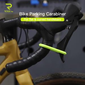 RRSKIT Móc Treo Xe Đạp Di Động Nhẹ Dùng Cho Tay Lái Phẳng/cong - Khóa Đỗ Xe Đạp Bền Bỉ