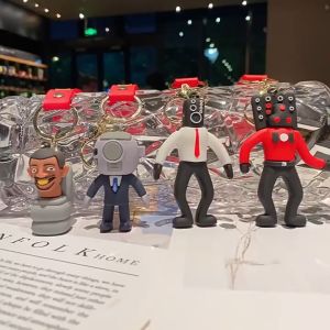 Móc khóa skibi toilet