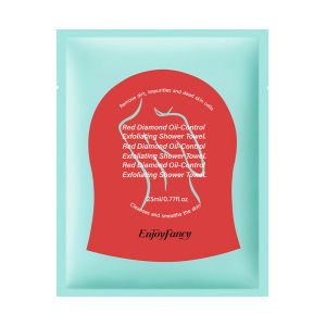 1PC Exfoliating Bath Towel Travel Portable Scrub Mitt Shower Gloves Self Foaming Silky Smooth Skin Gentle Exfoliator