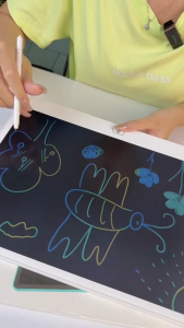 Bảng Tự Xóa Bảng Vẽ Điện Tử Thông Minh Phiên Bản Mới 16inch Dùng Trong Học Tập Cho Bé Thỏa Sức Sáng Tạo