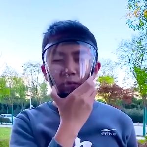 Face Shield Masker Pelindung Wajah Biker Labor Dust Proof Shockproof Full Face Protection