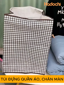 Giỏ Đựng Chăn Màn Túi Quần Áo Đa Năng Có Khóa Có Thể Gấp Gọn Tiết Kiệm Không Gian Phòng Ngủ Đẹp