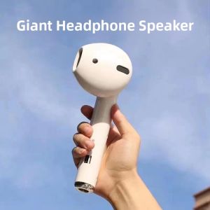 Large Bluetooth Speaker In-Ear Cool Shape Sound Box Super Size Funny Gift Audio Device with USB And  Card Functionality