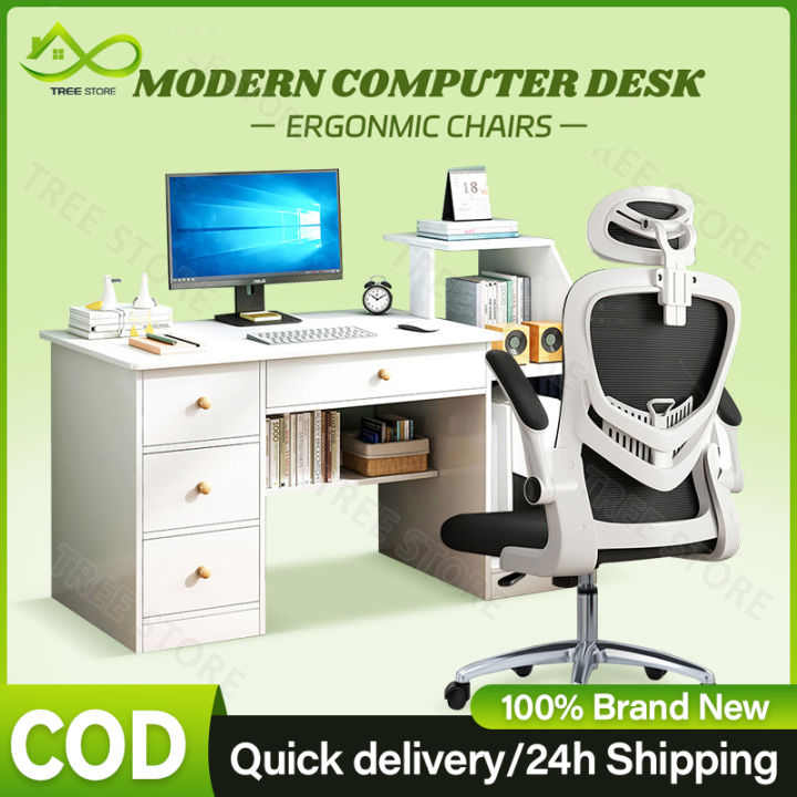 Office desk Study desk Desktop computer desk Office chair Computer Desk