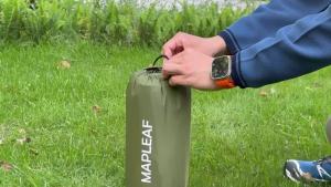 MAPLEAF Inflatable Camping Mattress 12cm Ultralight Waterproof Air Mattress Inflatable Hiking Sleeping Mat Camping Sleeping Pad