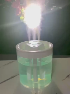 Máy Phun Sương Tạo Ẩm Không Khí NJ01 - Dung Tích 1.5 Lít 3 Vòi Phun Phun Sương Mịn Không Ướt