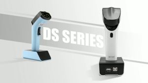 NETUM DS7500 Bluetooth Wireless 2D Barcode Scanner with Charging Cradle Hands Free Automatic Sensing Bar Code Reader 1D 2D QR pdf417 Scan Works with MAC OS Windows iOS Android
