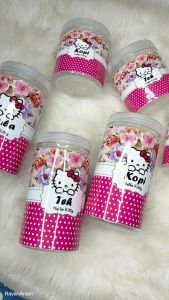 Toples Bumbu Dapur Tempat Penyimpanan Bumbu Dapur  Hellokity Polkadot