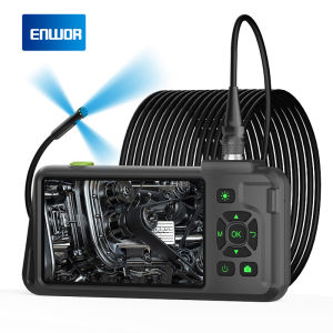 กล้อง Borescope 4.5 "หน้าจอ IPS 2.0MP Single Dual Triple เลนส์ Endoscopic Mini กล้องงูอุตสาหกรรม Endoscope LEDs กันน้ํา