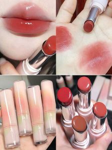 MONLEYTA | Lipstick Lip Glaze Women Moisturizing Hydrating Lipstick Affordable Student Red Brown Lip Color Lip Gloss For Young Women