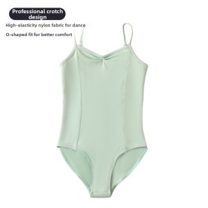 seebela | Childrens High-Crotch Closed-Buttocks Leotard Ballet Dance Practice Uniform