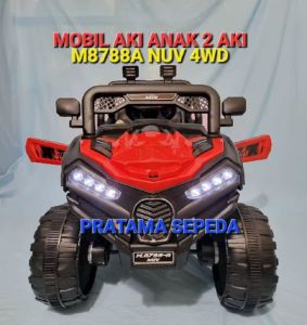 Mobil Aki Jeep PMB M8788-A Nuv UTX 12 Volt 4 Dinamo Mobilan Aki Jeep Remote Dan Manual 12V