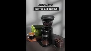 Máy xay hạt cà phê tự động tích hợp 34 chế độ thương hiệu cao cấp HiBREW G3 - Hàng Nhập Khẩu (Bảo hành 1 năm)