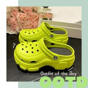 New LHshoess รองเท้าแตะหัวโตผู้หญิงทรงแฟชั่นสตรีทสูงดี รองเท้าหัวโตทรงสูง สุดสตรีทใส่แล้ว เท่แมทช์ได้ทุกชุด สั่งเลย