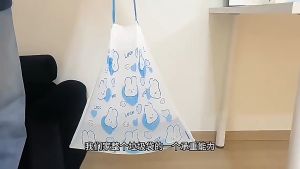 100Pcs/Roll Drawstring Trash Bag Beg Sampah Rubbish Plastic Bag Garbage Bag Large Dustbin Bag