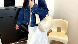 Tas selempang Shoulder bag puffy waterproof Sling bag bubble import tas selempang korea Aesthetic style bag tas jinjing terbaru