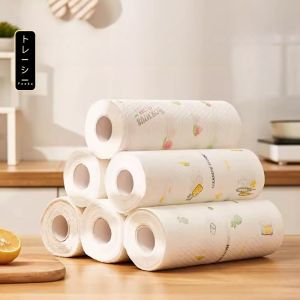 Cuộn giấy lau bếp đa năng khăn giấy lau dầu mỡ tái sử dụng