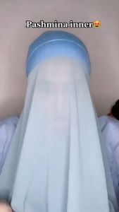 Pashmina Inner Jilbab Instan Terbaru 2024 Kekinian Viral - Pasmina Diamonds Panjang 175×75 Tebal