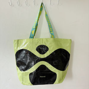Outdoor Shopping Fashion Shopping Bag Single Shoulder Eco Bag Portable Waterproof Woven Bag Large Capacity Buggy Bag Handbag