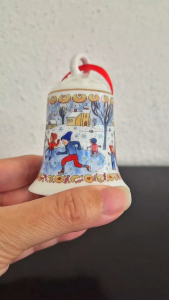 2018 Hutschenreuther porcelain Christmas bell