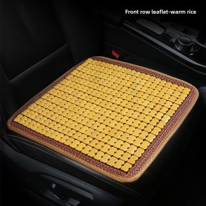 Steam Car Seat Cushion Cooling Mat for Summer Summer Breathable Bamboo Car Mats Truck Single-Piece Summer Mat Bamboo Mat Car Seat Cushion Neutral