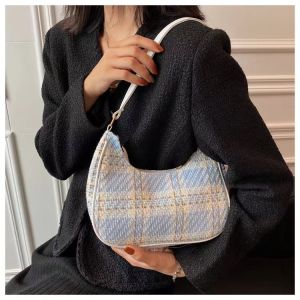 KoreanVersion.Canvas Fashion Small Bag Women Simple Shoulder Bag Texture Foreign Style Messenger Bag