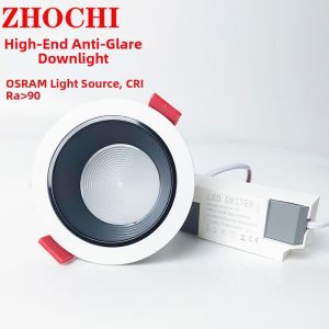 Anti-dazzle Deep Cup Recessed Downlight 4000K