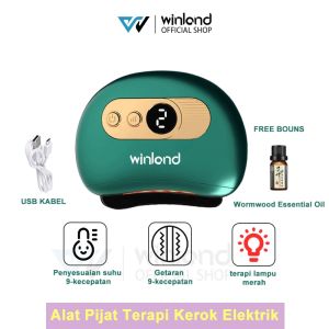 Alat Pijat Wajah Listrik Gua Sha Wajah Alat Scraping/Pijat Kulit Getaran Panas & Listrik Anti Penuaan Menghilangkan Kerut Pengencangan Kulit Mengencangkan Mata Bengkak