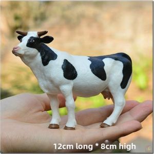 YUYOU | Dairy Cow Figure Set Toy Plastic Farm Decoration