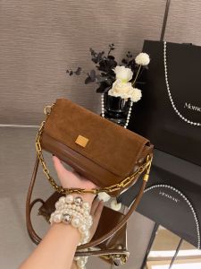 MY&FSNH | Retro Matte Vegetable Tanned Leather Womens Underarm Crossbody Bag
