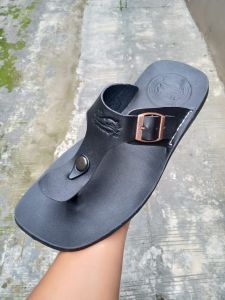 DMORS Sandal sendal jepit pria full kulit JC01