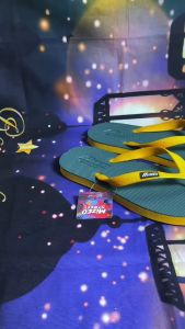 MIZEO STREET Sandal Jepit Rubber Pria Wanita Lentur M021 Kuning