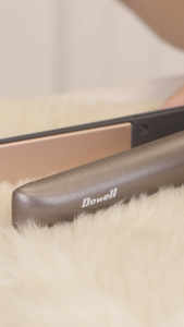 Dowell Hair Iron Straightener | Ceramic Coating | 120°C–220°C Temperature Control | Heat Sensor Device | Lock Switch | 40W | HS-18T