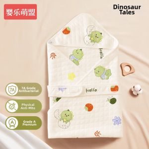 YINGLEMENGMENG | A Class Pure Cotton Newborn Lightweight Swaddling Blanket