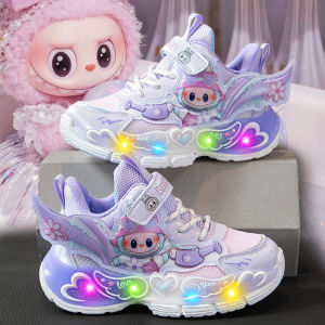 Giày LED Công Chúa Thở Thu Cho Bé Gái