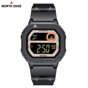 Đồng Hồ Thông Minh NORTH EDGE X1 2025 Màn Hình Vuông Dành Cho Nam Và Nữ Chống Nước 50M Có Chức Năng Bấm Giờ Đếm Ngược Báo Thức Và Dây Đeo Silicon