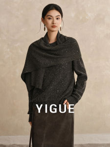 Yigue | Poncho Style Elegant Knit Sweater For Women