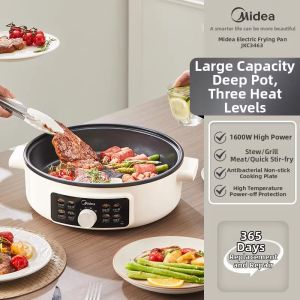 Midea | Deep & Large Electric Griddle Home Use