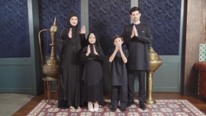 Desain Sarimbit Anak Al Hambra: Baju Muslim Anak Laki-laki Set Celana Premium