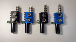 High pressure constant valves M16 double gauges adjustable pressure regulator 3500psi 4500psi