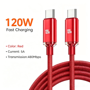 NNBILI 6A Type C To Type C Cable For iPhone 17 16 Pro Max Fast Charge 120W USB C Data Cord For Samsung S25 Quick Charging Cables