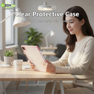 Tranparent Back Case for iPad A16 generation 11th 5/6/7/8/9/10th 2025 Air 11 inch M2 M3 Air5/4 10.9 Pro 11 mini A17 pro hard casing