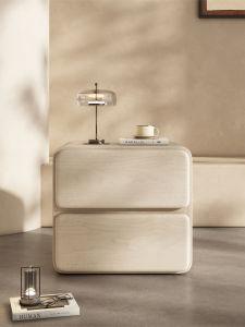 PANDIAN | Modern Minimalist Solid Wood Nightstand