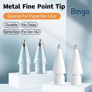 GOOJODOQ Apple Pencil nib tib Maximum reduction Stylus Nib Interchangeable Nib for Pencil 1/2 Clear Color Tip 4.0 3.5 3.0