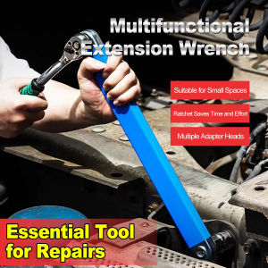 Professional Zero Offset Extension Wrenc Tight Spaces Extension Tool 1/2 in 1/4 in. 3/8 in Auto Repair Tool Home Tool Set
