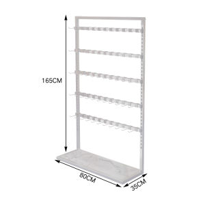 Panty Socks Display Stand Adjustable Double-Sided Hanging Stockings Boxed Island Shelf against the Wall Phone Case Ornament Display Rack