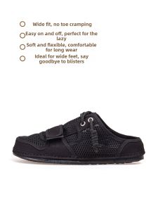 THEMULE | Cute and Ugly Design Red Mesh Slip-on Clogs